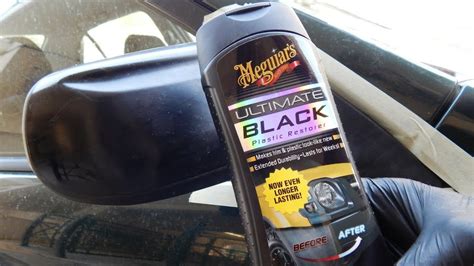 how to refurbish black plastic auto trim