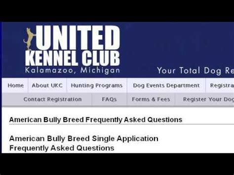 How To Register A Kennel Name With Abkc