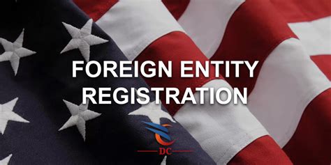how to register as a foreign entity