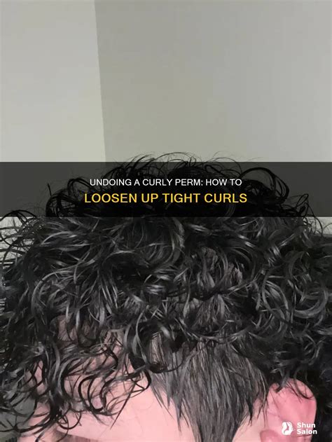 How To Relax Curls From A Perm  Tips And Tricks