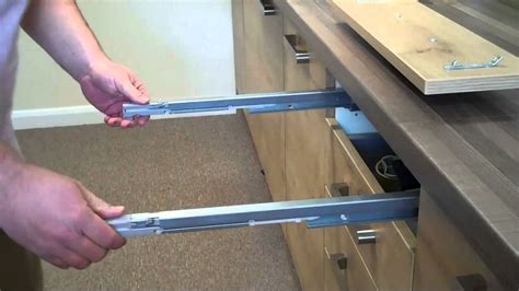 How To Release Drawer Rails