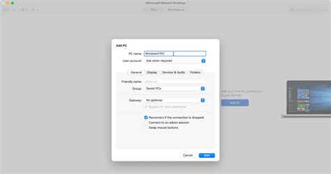 How To Remote Desktop Using Mac Address
