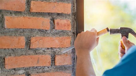 How To Remove A Brick From A Brick Wall