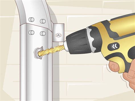 how to remove a broken screw from a brick wall