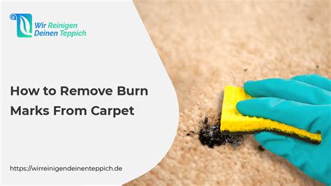 How To Remove A Burn Mark From Carpet