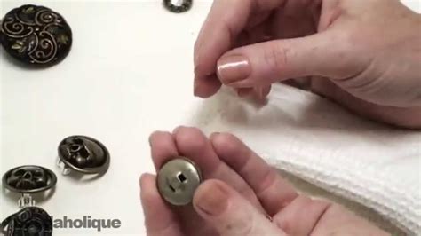 how to remove a button shank