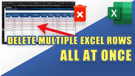 how to remove a character from multiple rows in excel