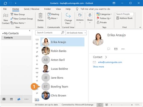 how to remove a contact from an email group in outlook