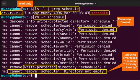 how to remove a directory that is not empty
