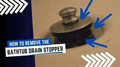 How To Remove A Drain Stop