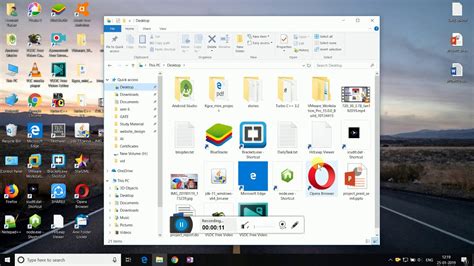 how to remove a folder from desktop without deleting it windows 10