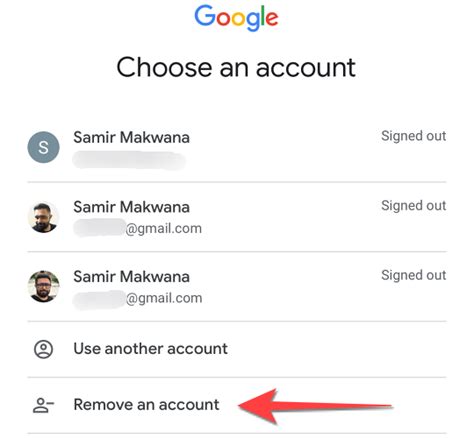 how to remove a gmail account from iphone safari