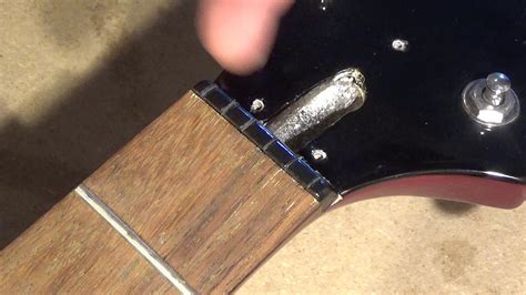 How To Remove A Guitar Nut