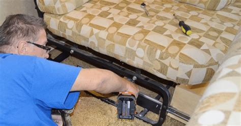 How To Remove A Jackknife Sofa From An Rv