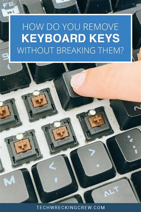 How To Remove A Keyboard Key Without Breaking It