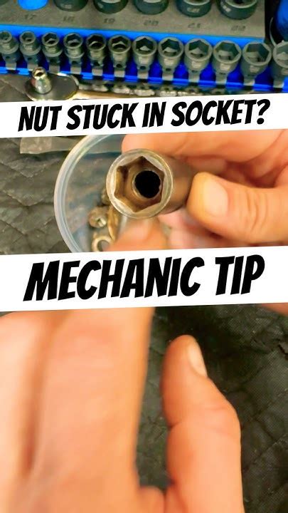 How To Remove A Nut Stuck In A Socket