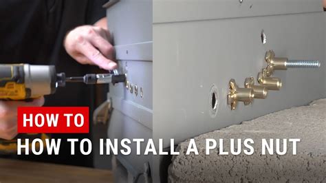 How To Remove A Plus Nut