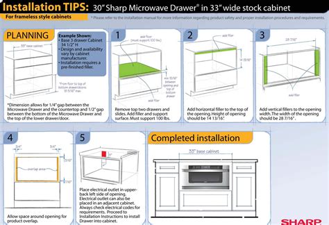 How To Remove A Sharp Microwave Drawer