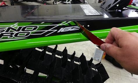 How To Remove A Snowmobile Wrap