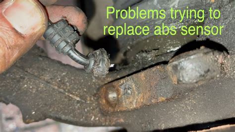 How To Remove A Stuck Abs Sensor