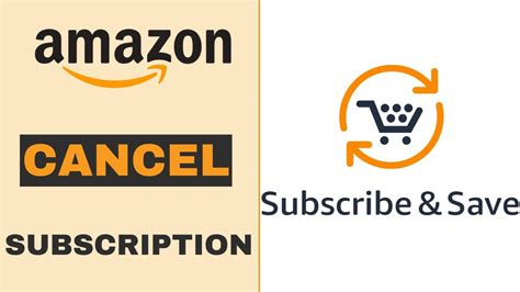 how to remove a subscribe and save on amazon