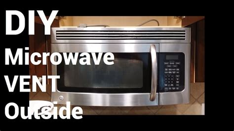 How To Remove A Vented Microwave