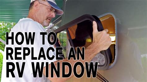 How To Remove A Window From An Rv