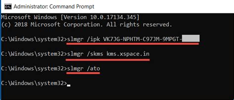 how to remove activate windows using command prompt
