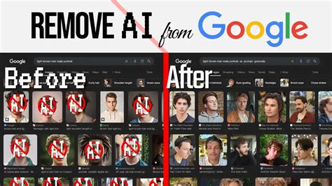 how to remove ai results from google search firefox
