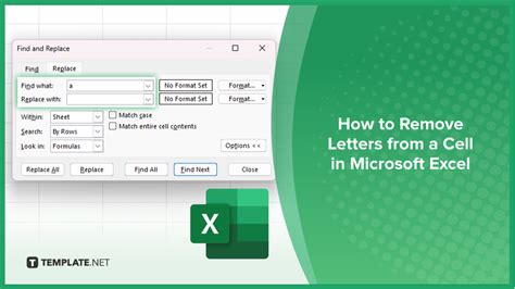 how to remove all letters from excel cell