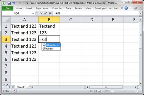 how to remove all text from a cell in excel
