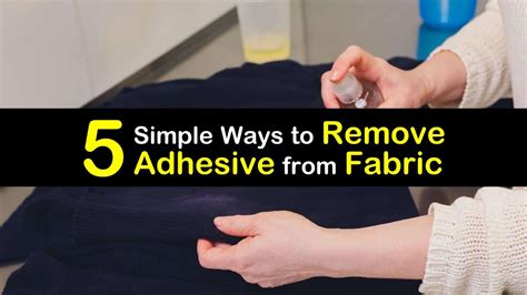 How To Remove An Adhesive