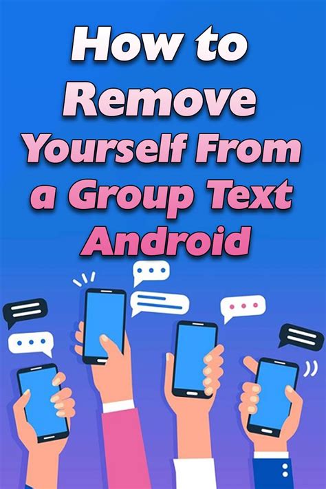 how to remove an android user from a group text