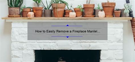 Modern White Brick Fireplace & Walnut Mantel DIY The