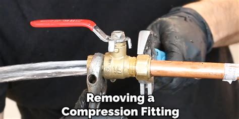 How To Remove An Old Compression Fitting