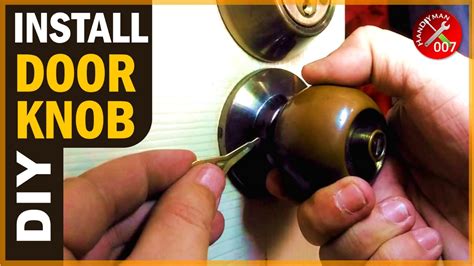 How To Remove And Replace A Doorknob