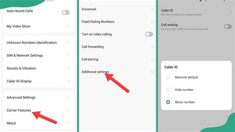 how to remove android phone from showing private number