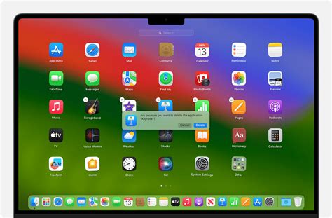 how to remove app icons from desktop in mac