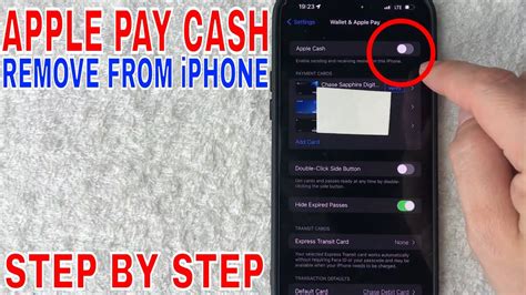 how to remove apple pay from iphone