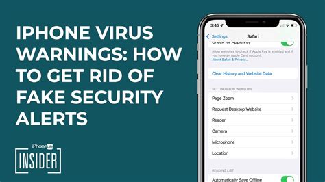 How To Remove Apple Security Warning From Iphone