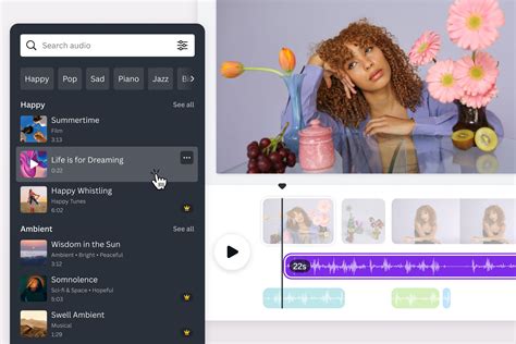 how to remove audio from video in canva
