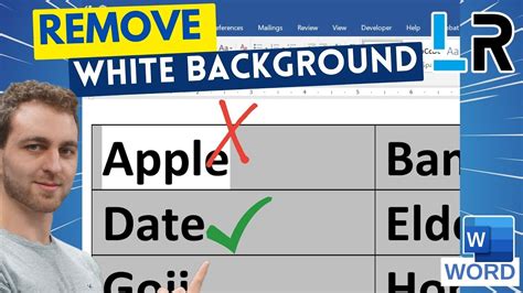How To Remove Background Behind Text In Word