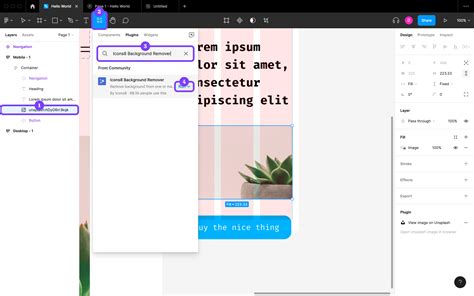 How to Remove Background from Images in Figma YouTube