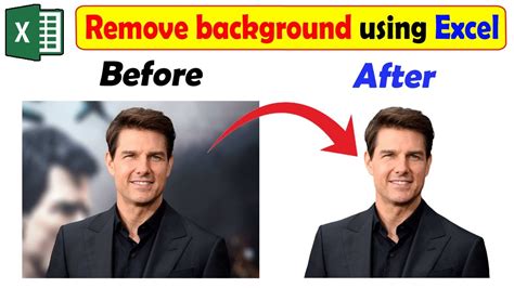 How To Remove Background In Picture In Excel