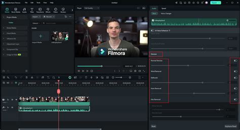 How To Remove Background Noise From Audio/Video In Filmora