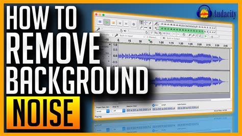 how to remove background noise from audio free