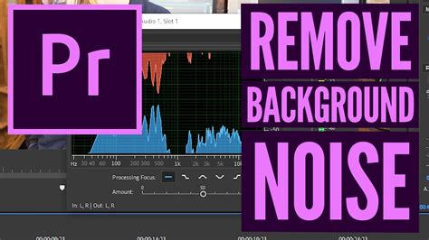 How To Remove Background Noise From Audio In Premiere Pro 2019