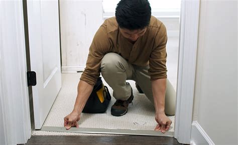 How To Remove Bathroom Door Threshold