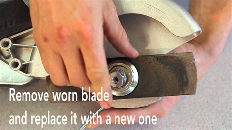 How To Remove Blade From Stihl Edger