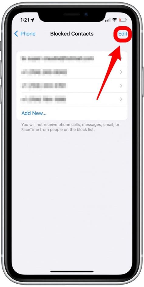 how to remove block unknown numbers on iphone